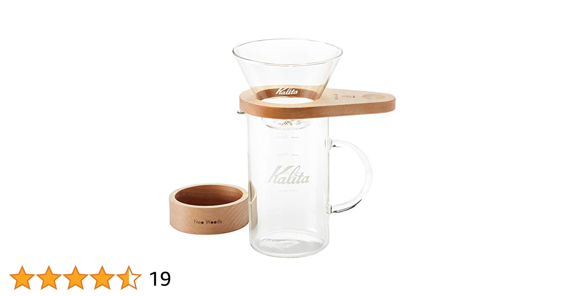 THEDRIPPER BOX DAMNGOOD!! × NATURE TONES Amazon.com: Kalita WDG-185#44316 Coffee Dripper Drop Mold